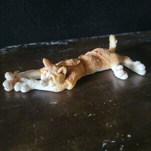 Vintage A Breed Apart #70333 Clawed Mini Cat Figurine 2004, Cat Lover Gift